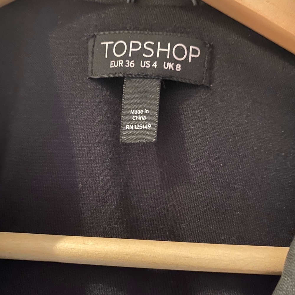 Topshop faux leather jacket - Picture 4 of 4
